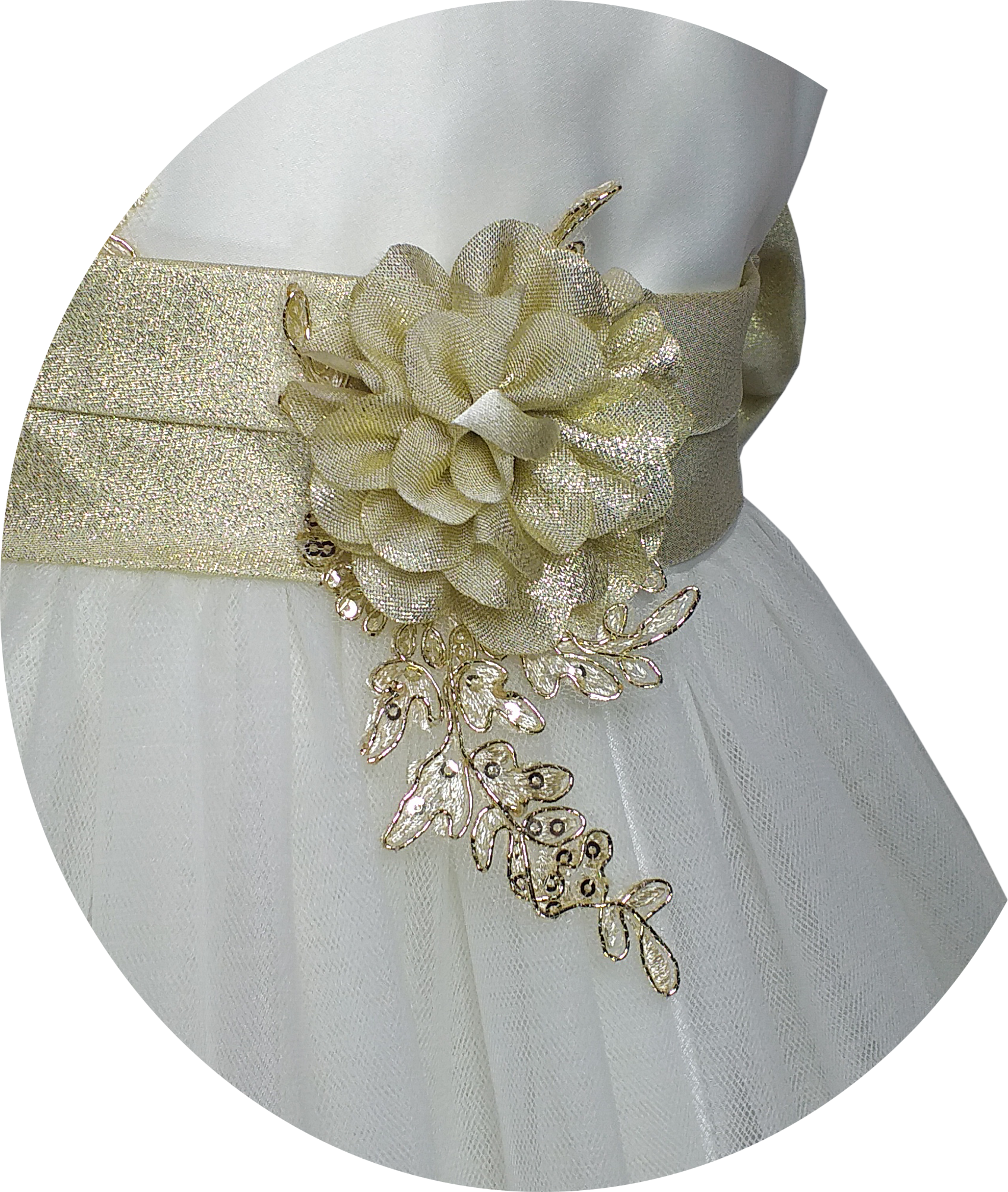 Vestido de Compromiso para Niña l Pajes, Bautizo, Primera comunión, Confirmación - Imagen 4