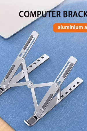Soporte Plegable Ajustable para Laptop y Tablet – Ergonómico y Portátil